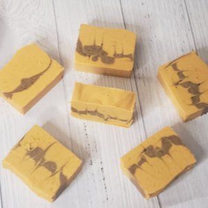 Pumpkin Woodsy Handmade Soap 4 pc Soap BOX